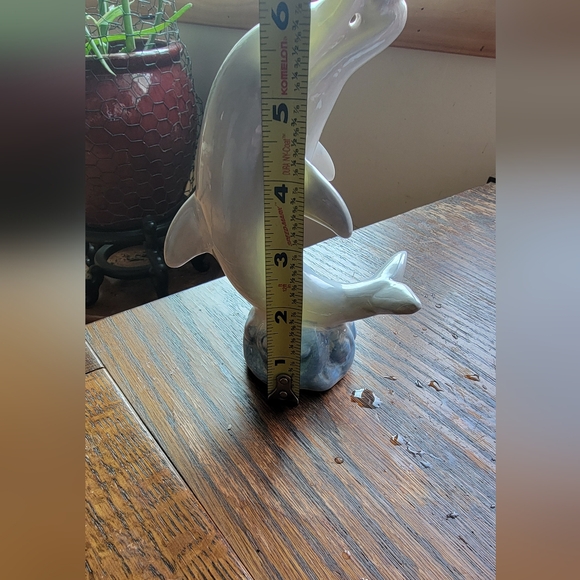 Ceramic Dolphin statue. - Picture 3 of 3